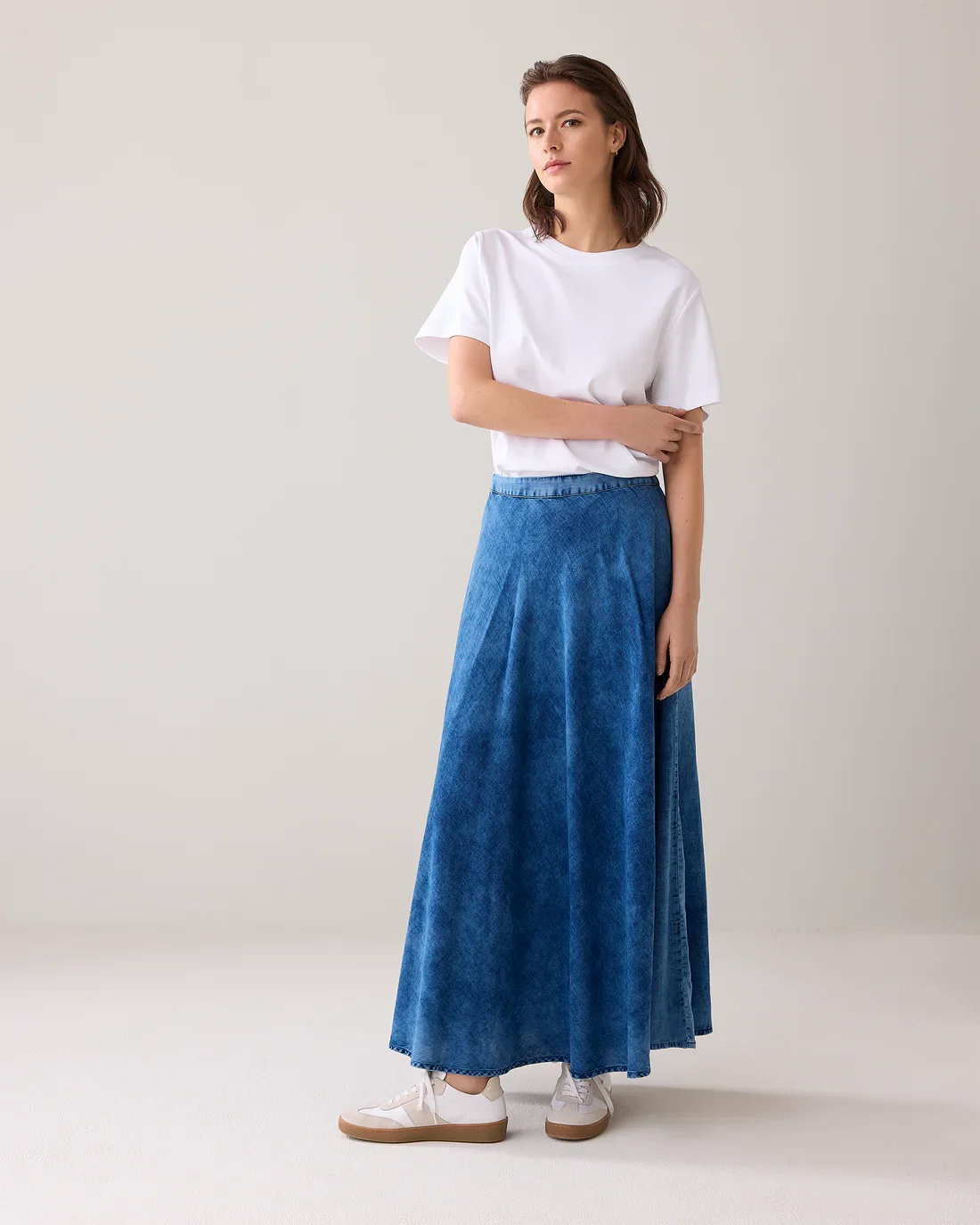 Nederdel Wide Denim