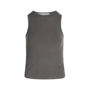 Top Lisa Singlet Warm Grey