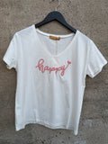 Bluse Happy Tshirt Rosa