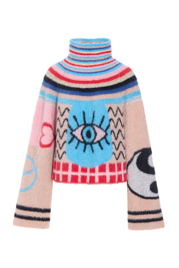 Bluse Kitti Strik 