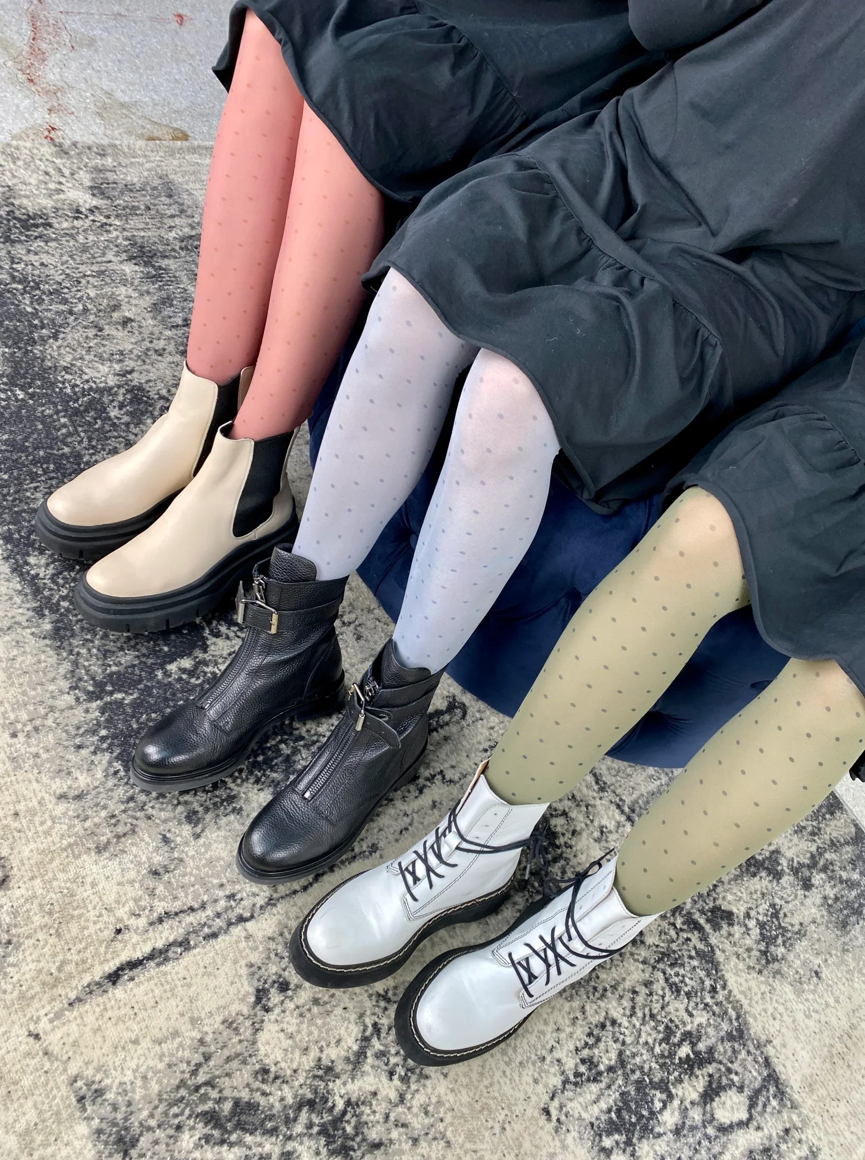 Strmpebukser April Dot Tights Army