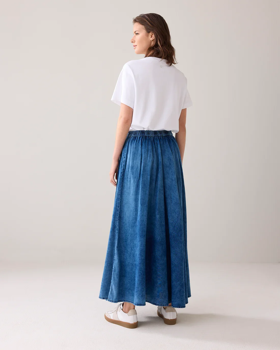 Nederdel Wide Denim