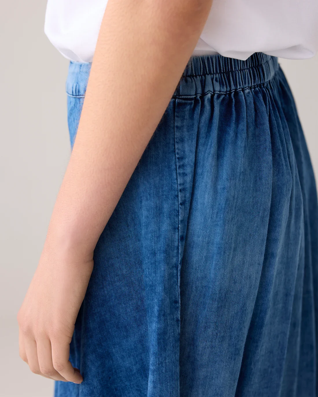 Nederdel Wide Denim