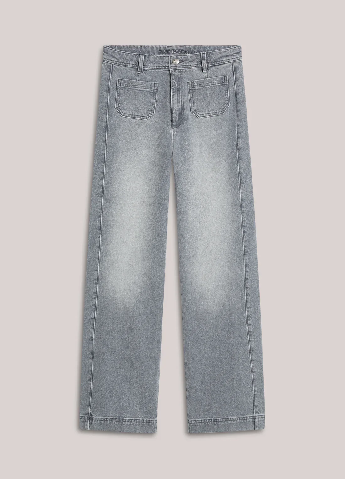 Bukser Denim Wide-Leg Retro