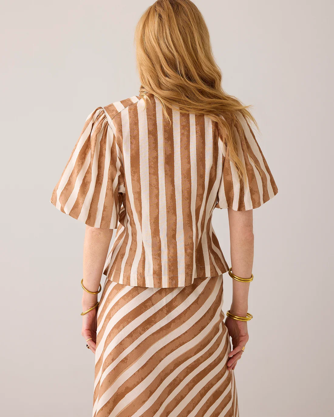 Bluse med sljfelukning