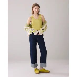 Top Rib Gul med shine