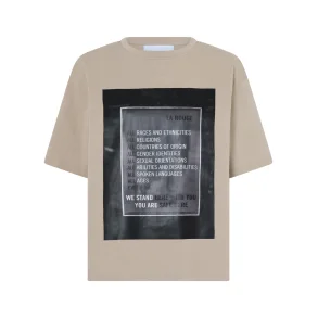 Bluse Mathilde Tshirt Sand