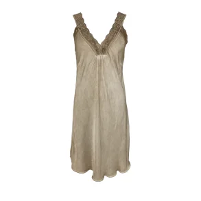 Kjole Bea Slip Champange