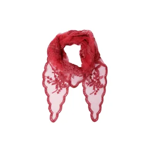 Trklde Mirana Triangle Lace Berry Red