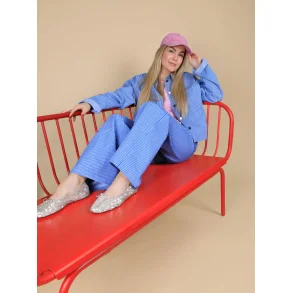 Bukser Madison Box Bl Strib