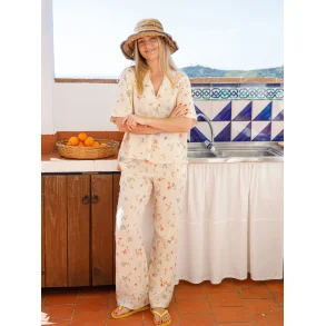 Bukser Melina Wide Hr Flower