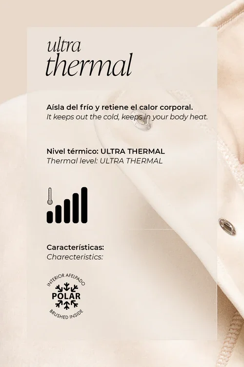 Bluse Fleece Termo Sweatshirt R�hvid