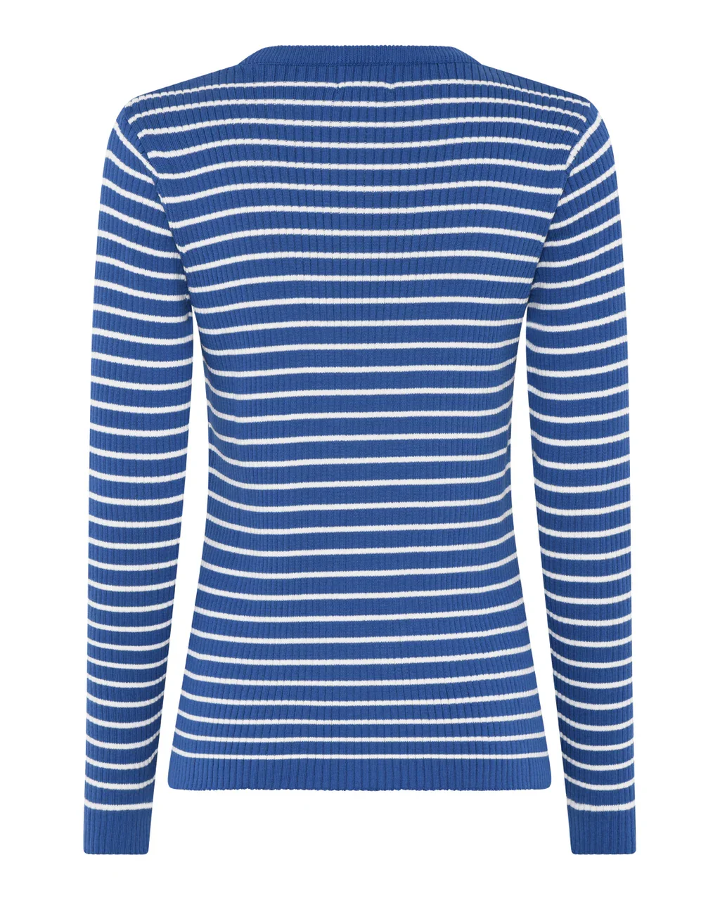 Bluse Alice Stripe Knit Bright Blue