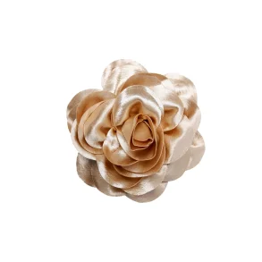 Broche Sage Big Flower Golden