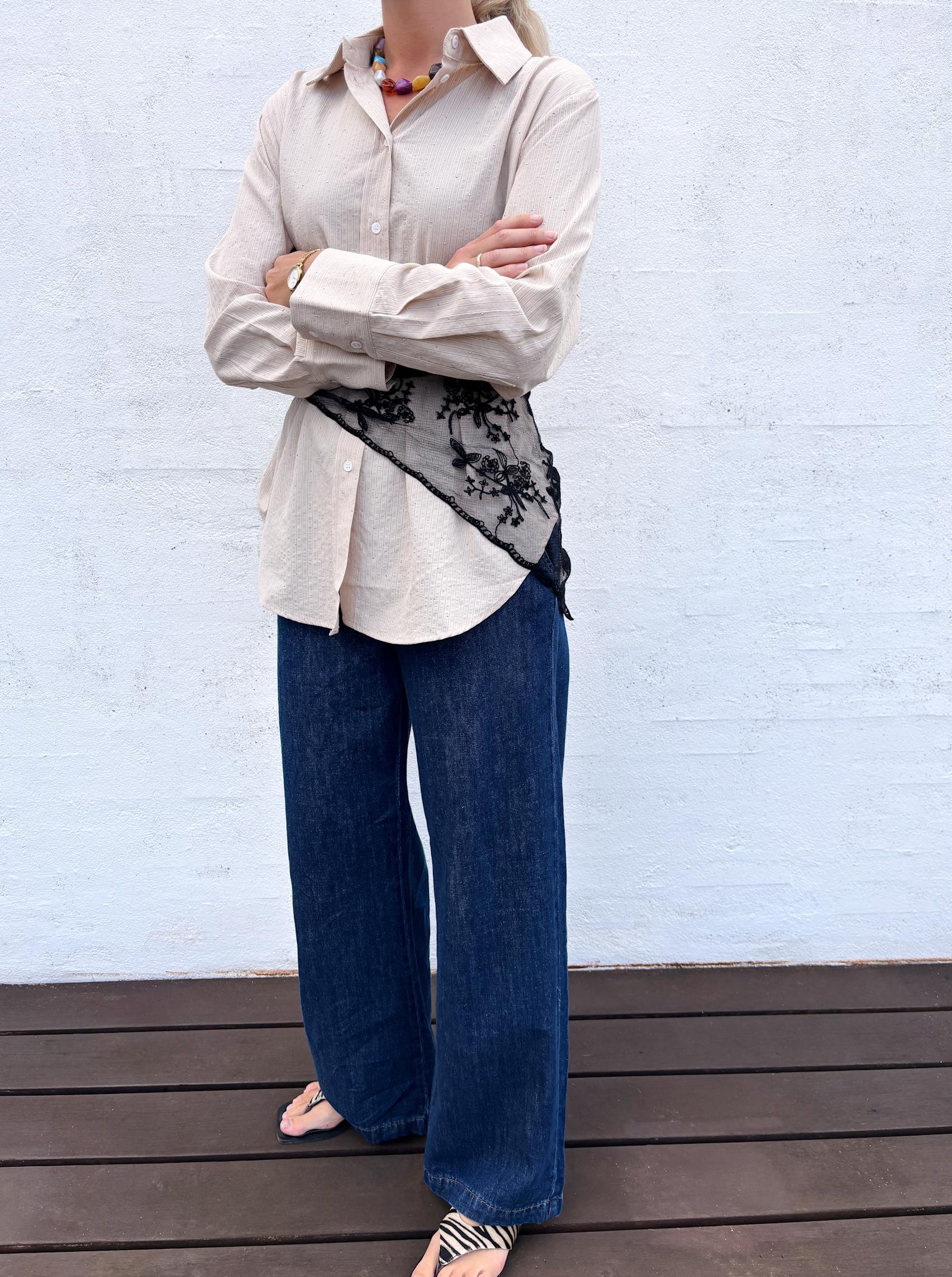 Trklde Mirana Triangle Lace Black