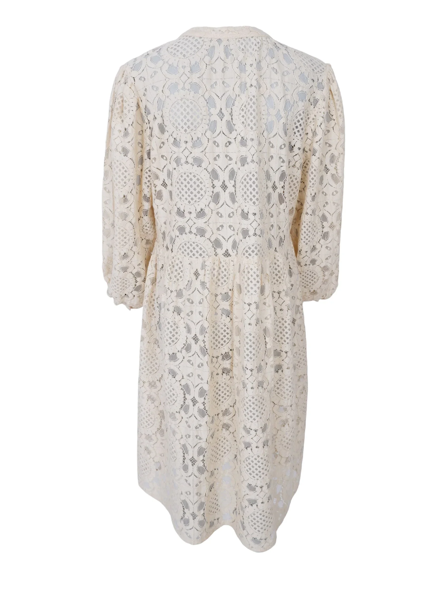 Kjole Sisi Lace Creme