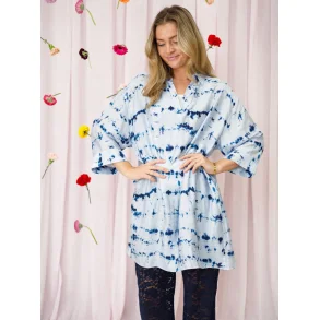 Kjole Thia Tunic Light Blue