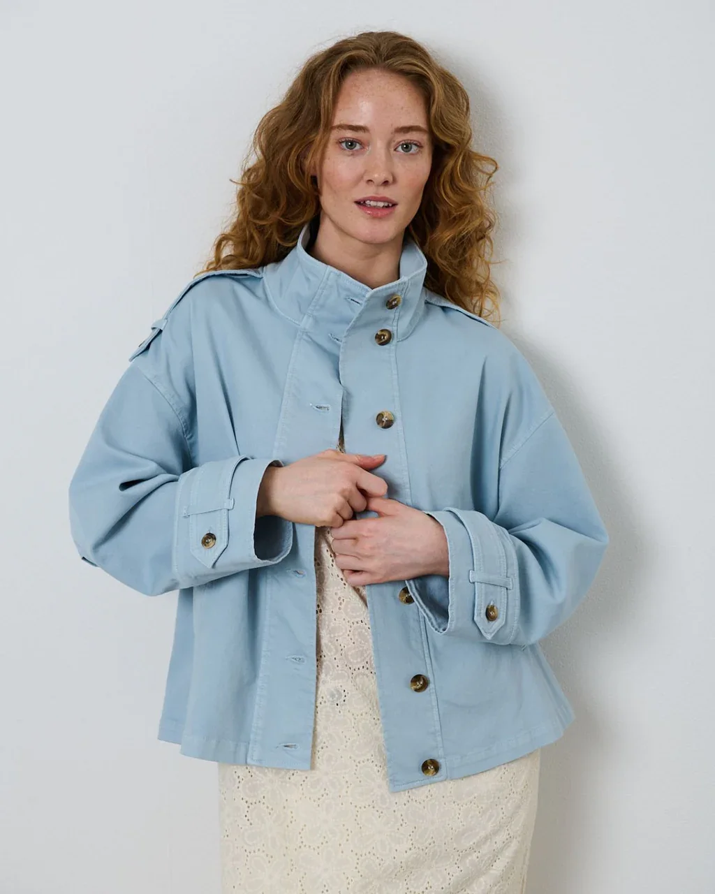 Jakke Nature Jacket Light Blue