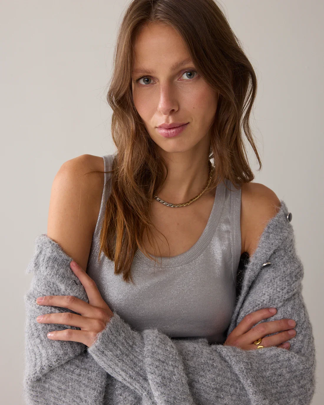 Top Rib Gr Med Shine