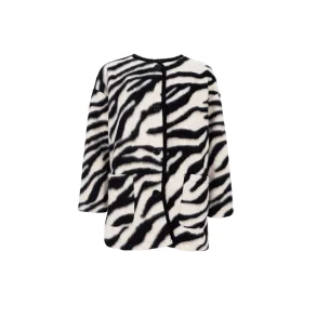 Jakke Zeleste Fleece Zebra