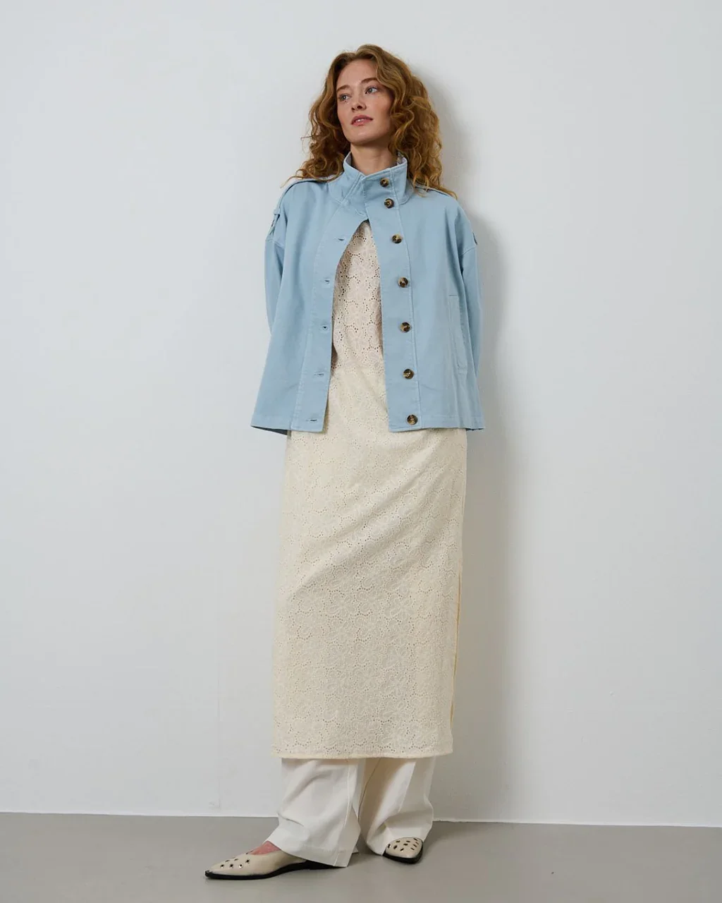 Jakke Nature Jacket Light Blue