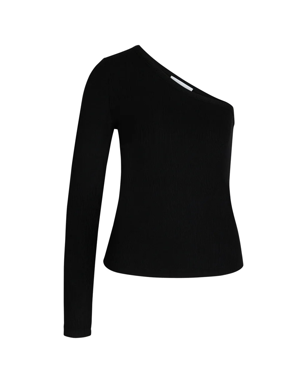Bluse Lisa One Shoulder LS Black