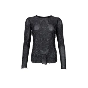 Bluse Alexis Mech Med Sten Sort