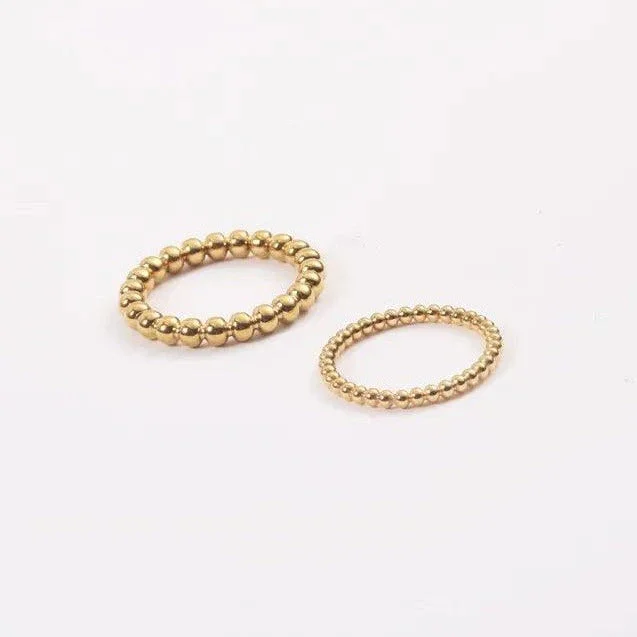 Ring Bubbles 18K Guldbelagt