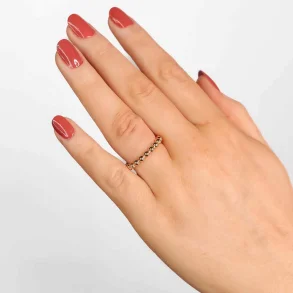 Ring Bubbles 18K Guldbelagt