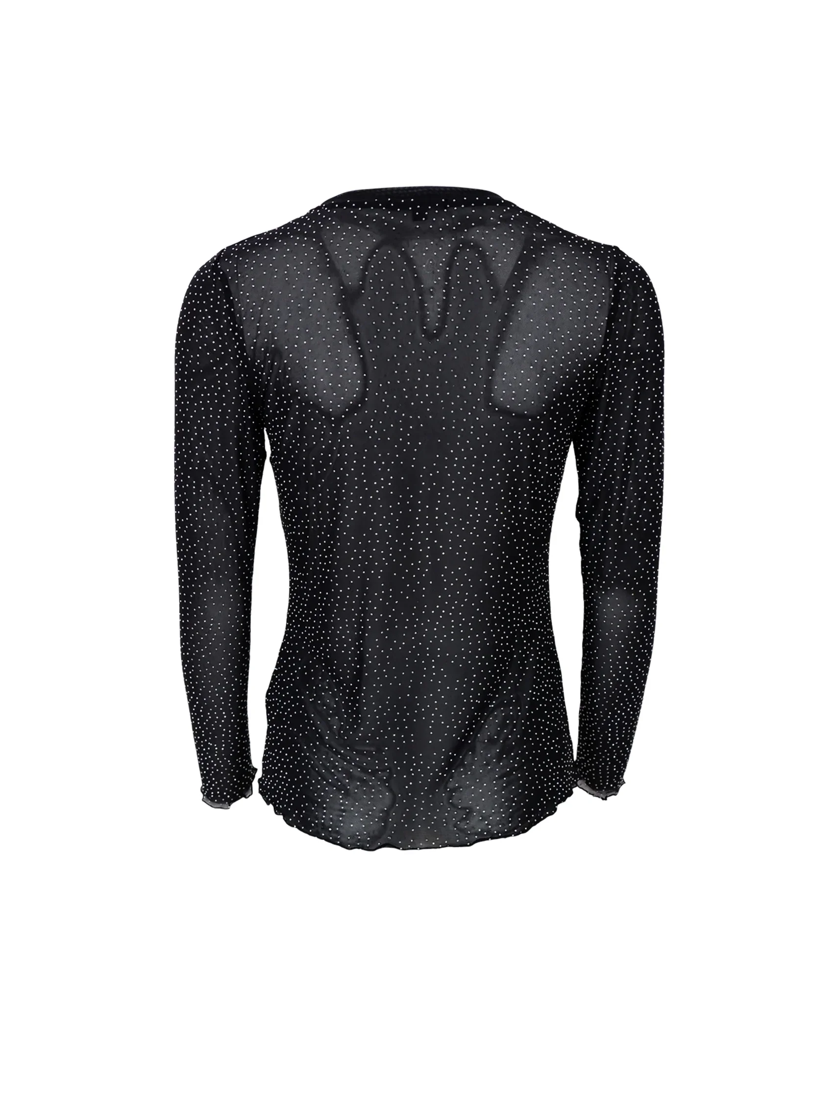 Bluse Alexis Mech Med Sten Sort