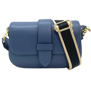 Taske Lder Navy