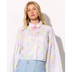 Lana Shirt Hvid/Pastel
