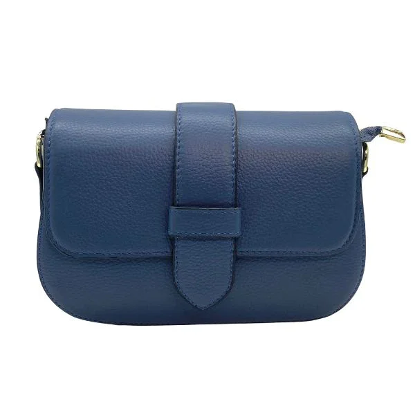 Taske Lder Navy