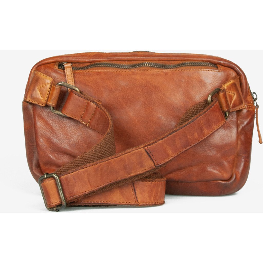 Akron Bumbag Leather - Cognac