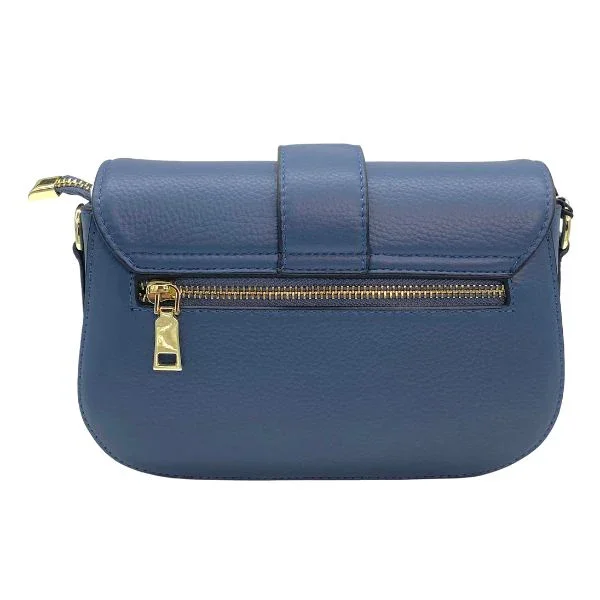 Taske Lder Navy