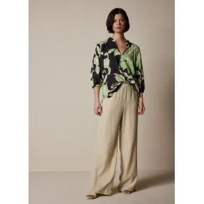 Bluse Botanisk print