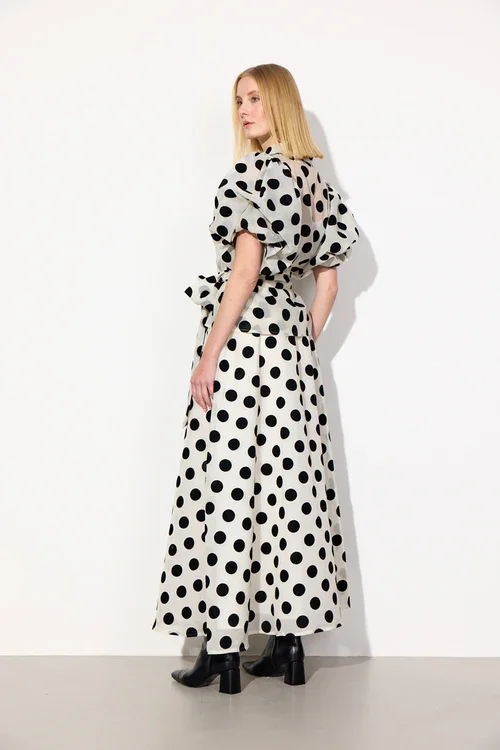 Nederdel Bobby Dots Hvid