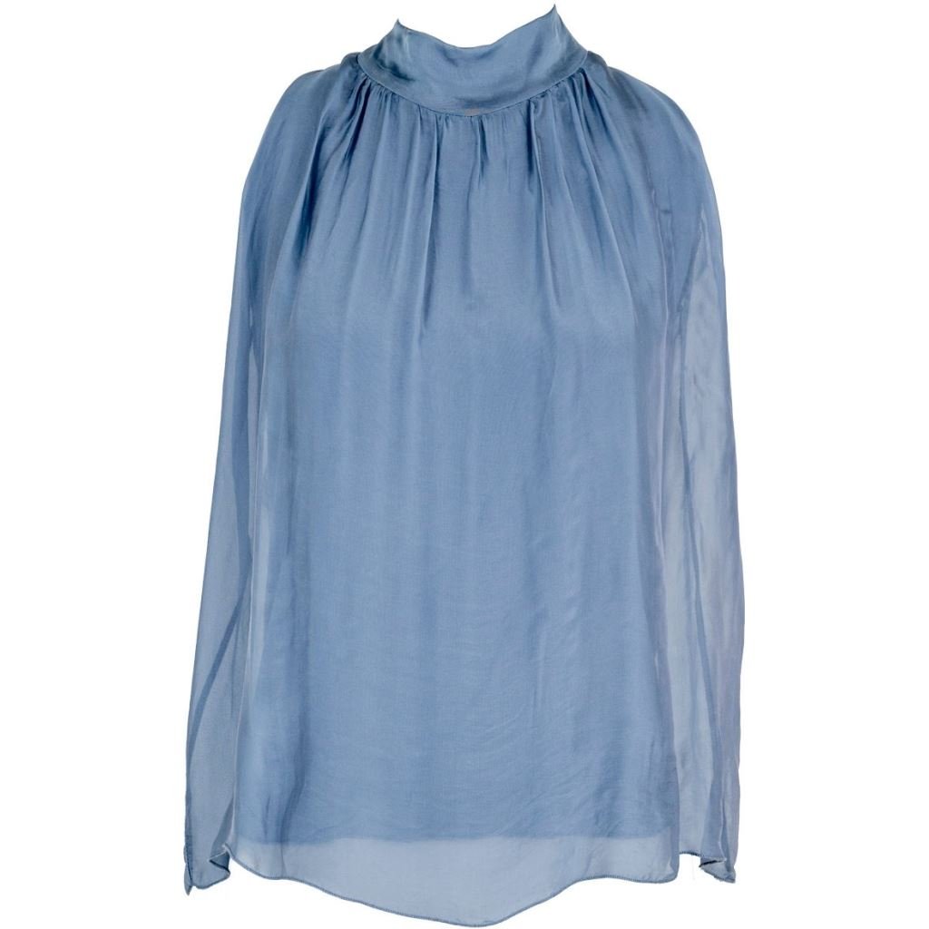 Bluse Siw Top Dove Blue