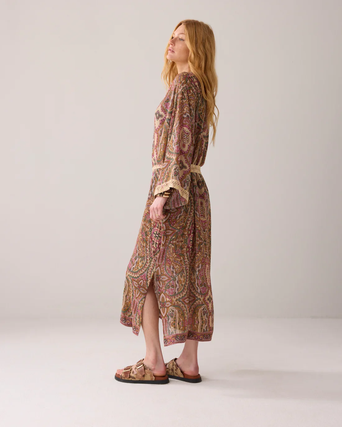 Kjole Kimono med blte