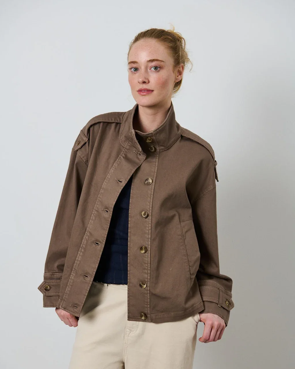 Jakke Nature Jacket Soil Brown