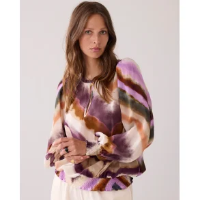 Bluse Med Smock Detaljer