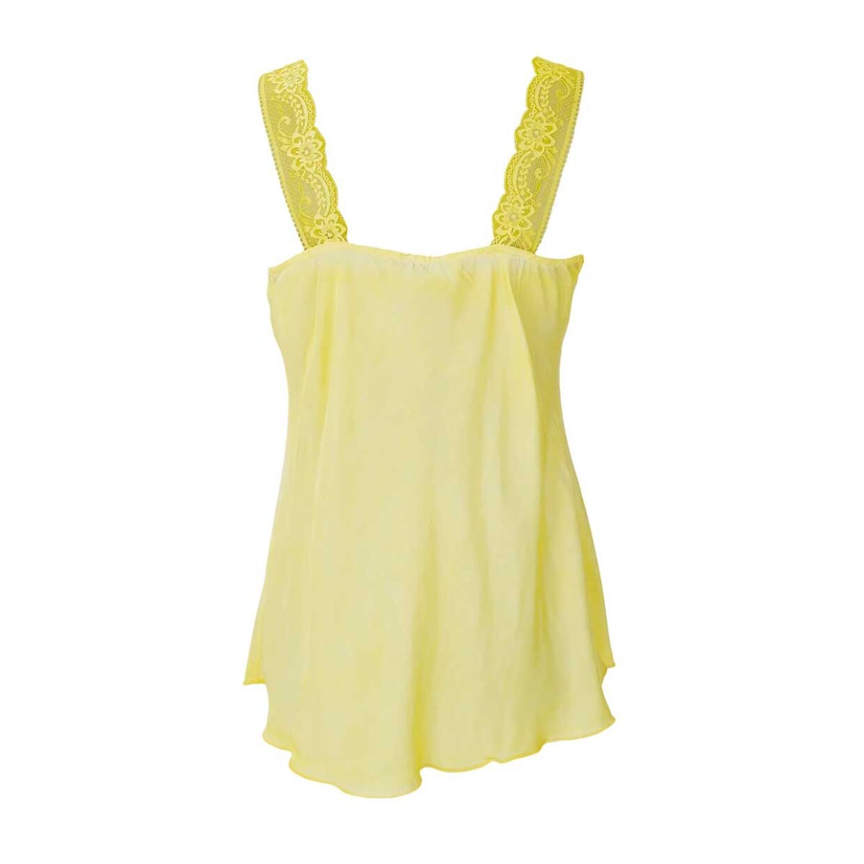 Top Bea Lace Yellow