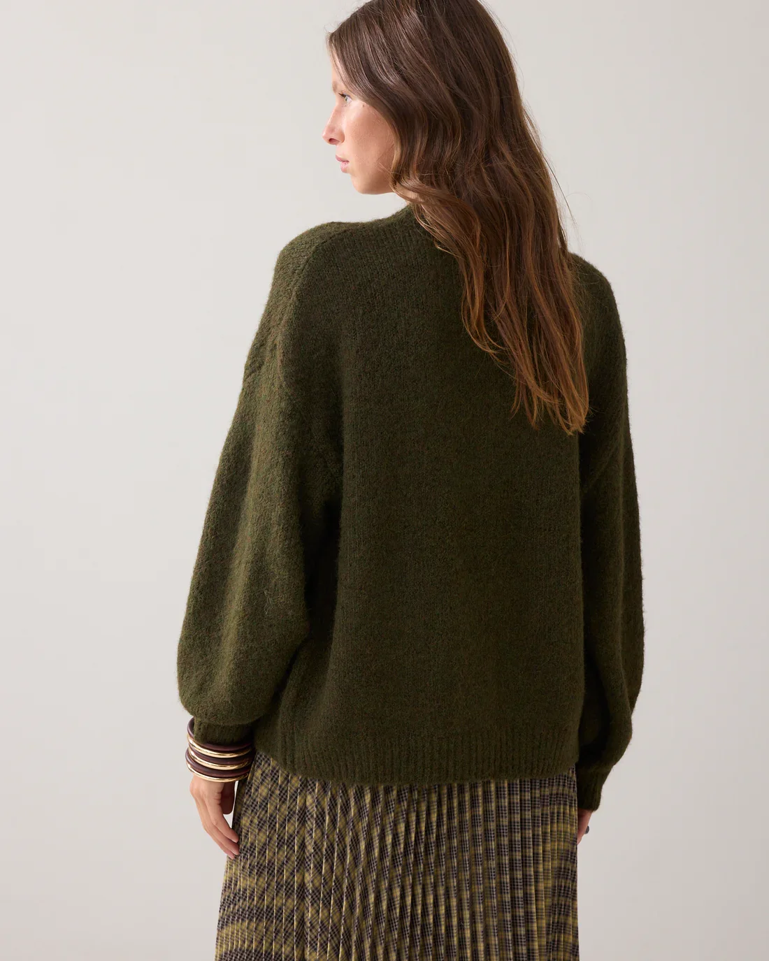 Cardigan Bld med Puff rmer