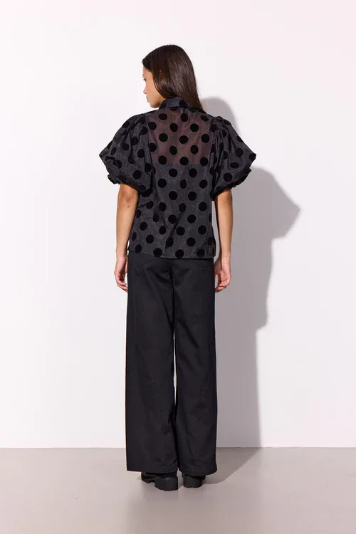 Bluse Bobby Dots Sort