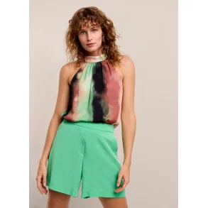 Shorts med eleastik i taljen grn