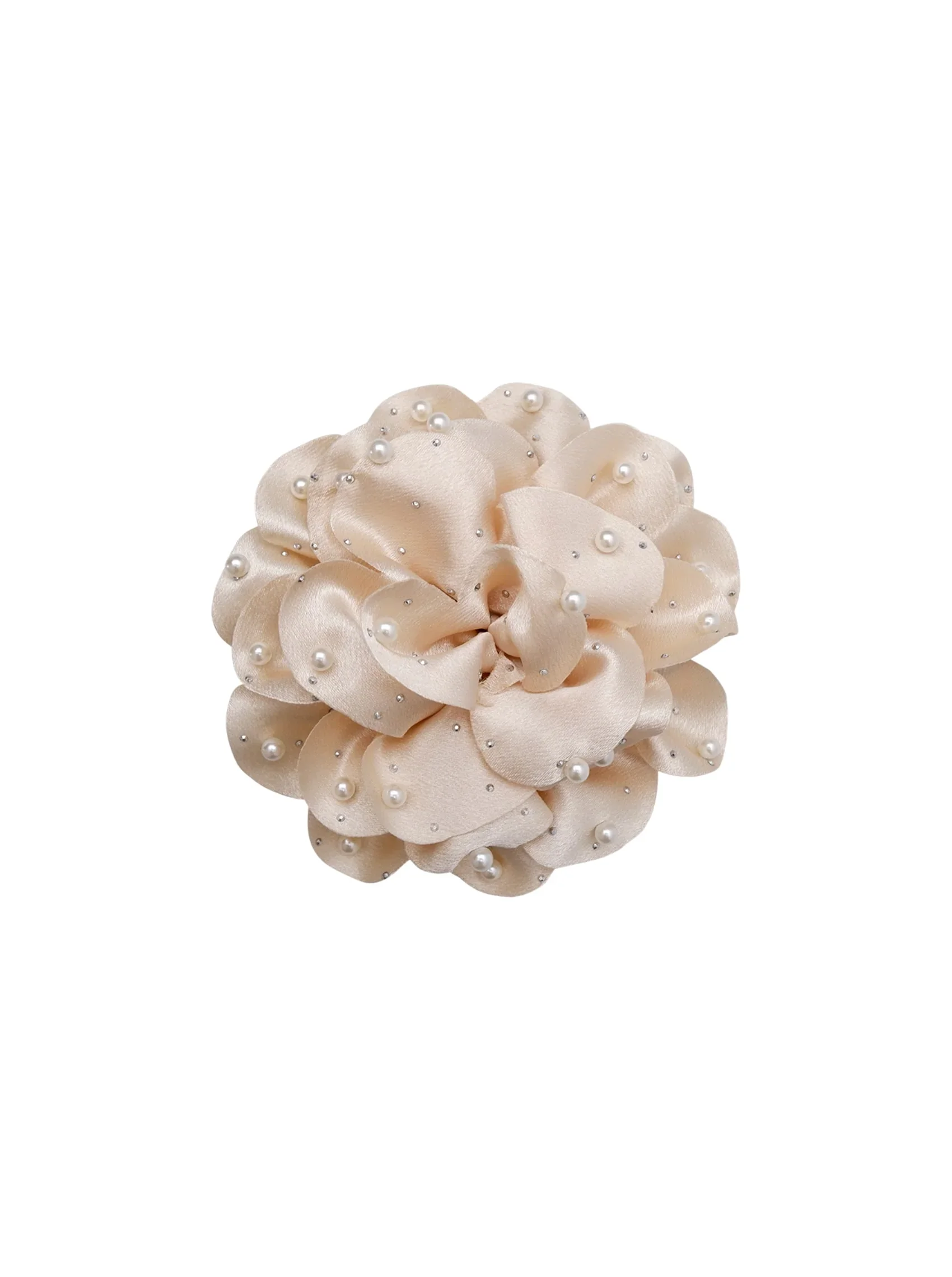 Broche Kimmi Mega Flower Champange