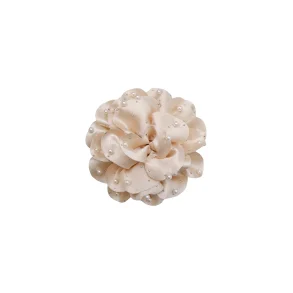 Broche Kimmi Mega Flower Champange