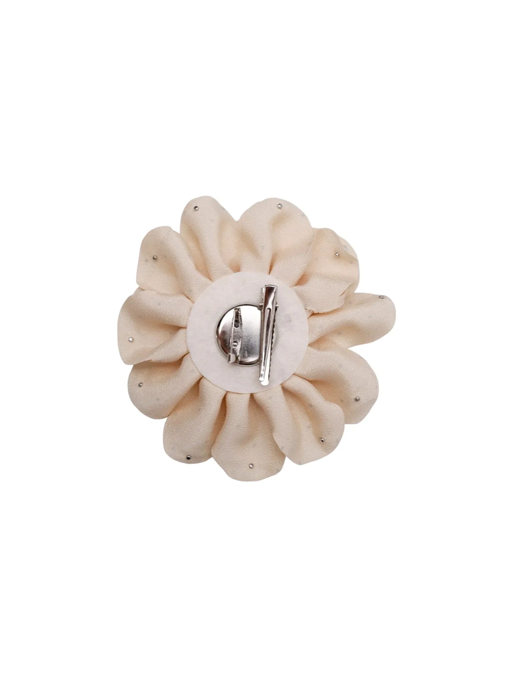 Broche Kimmi Mega Flower Champange