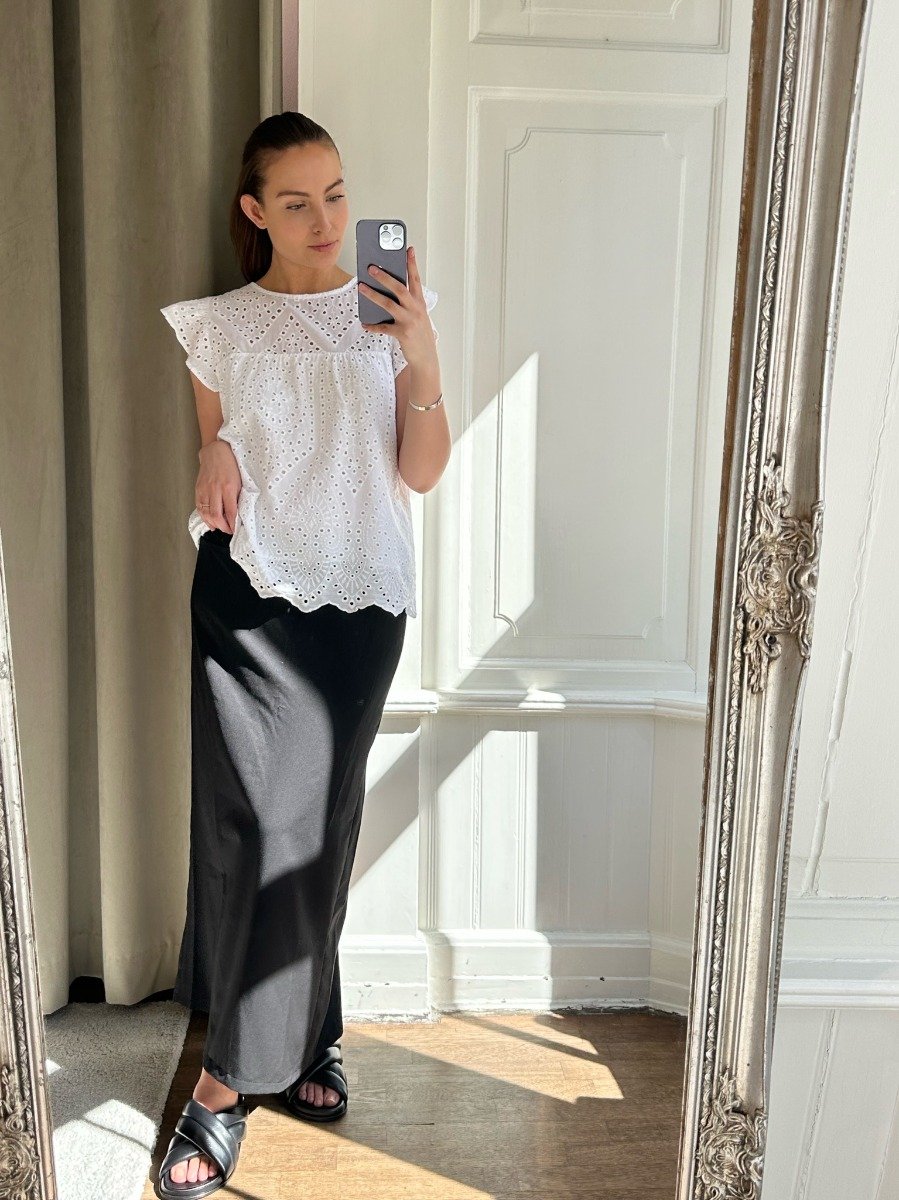 Bluse Dalia Hvid