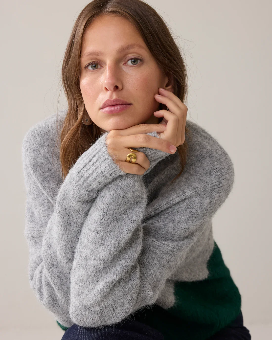 Bluse Duotone Boyfriend Jumper